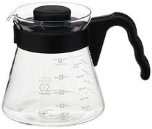 Load image into Gallery viewer, Hario Pour Over Starter Set with Dripper, Glass Server Scoop and Filters, Size 02, Black