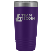 Load image into Gallery viewer, Team Litecoin Tumbler 20oz