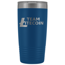 Load image into Gallery viewer, Team Litecoin Tumbler 20oz